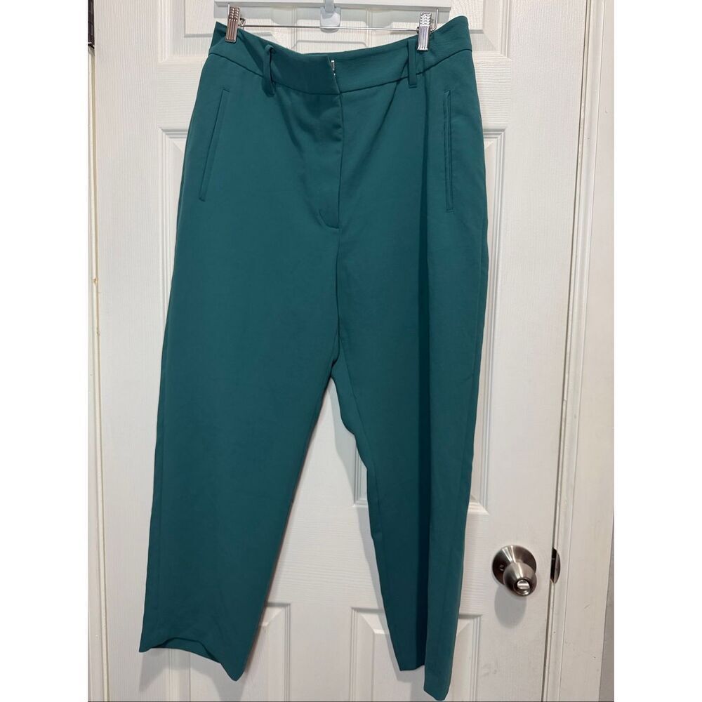 Aritzia Wilfred carrot pant teal size 16